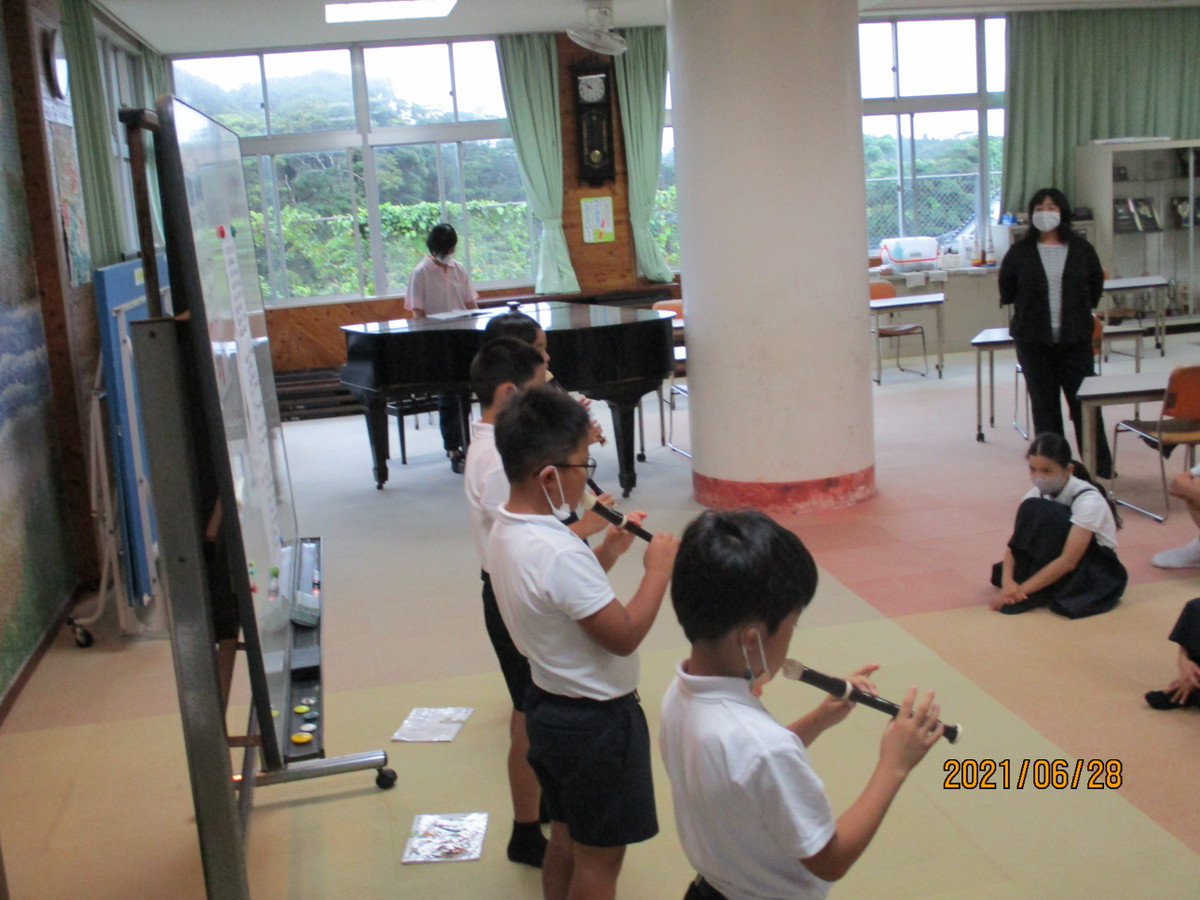 中種子町立南界小学校 月曜日からさわやかです 音楽集会